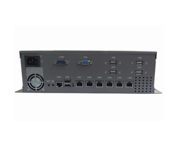  6网口支架安装嵌入式工控机 MIS-6LAN
