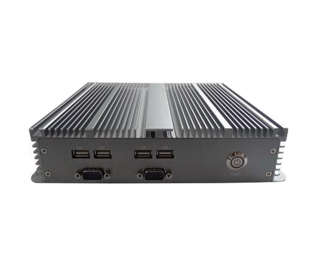 全铝嵌入式工控机 MIS-ITX06 双网6串口嵌入式工控机