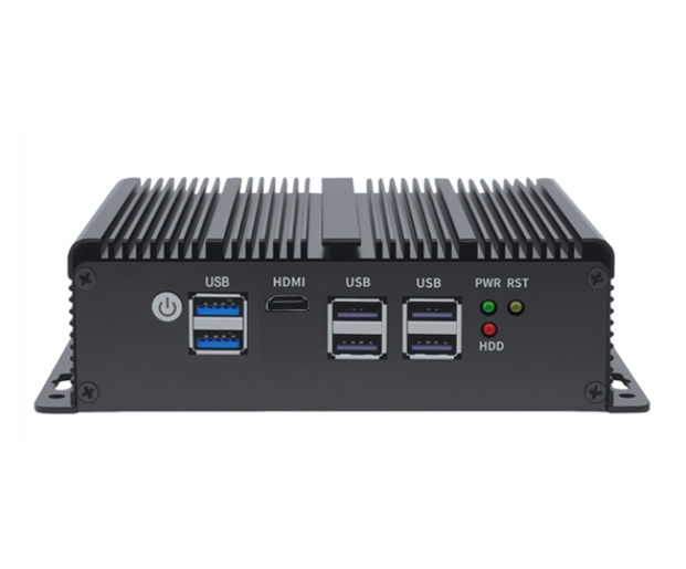 4网口迷你型无风扇BOX工控机 MIS-EPIC02-4L/J4125