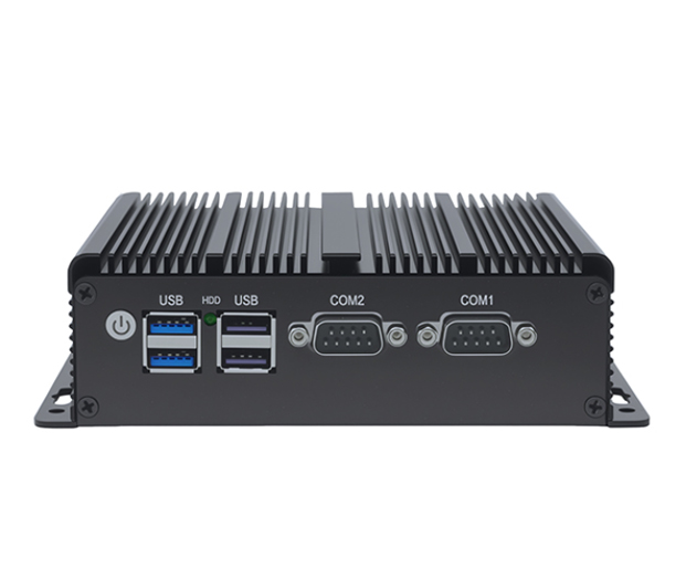 4网口迷你型无风扇BOX工控机 MIS-EPIC02-4L/J6412