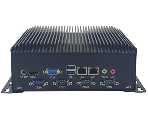 全铝BOX无风扇工控机 MIS-ITX12U 双网口6串口6USB