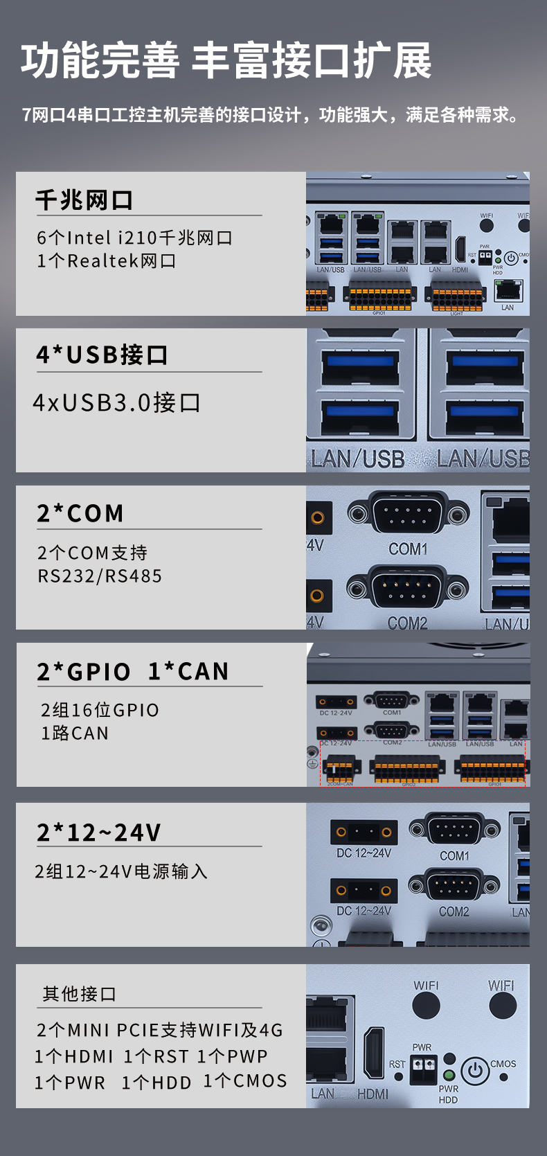 全铝全密闭BOX工控机 MIS-EPIC07-GPLI