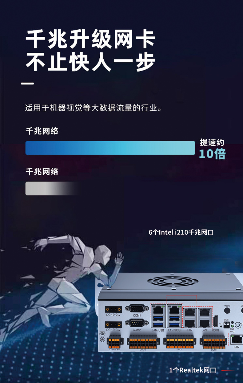 全铝全密闭BOX工控机 MIS-EPIC07-GPLI