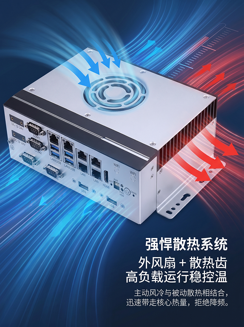 全铝全密闭BOX工控机