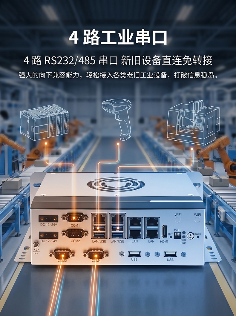 全铝全密闭BOX工控机